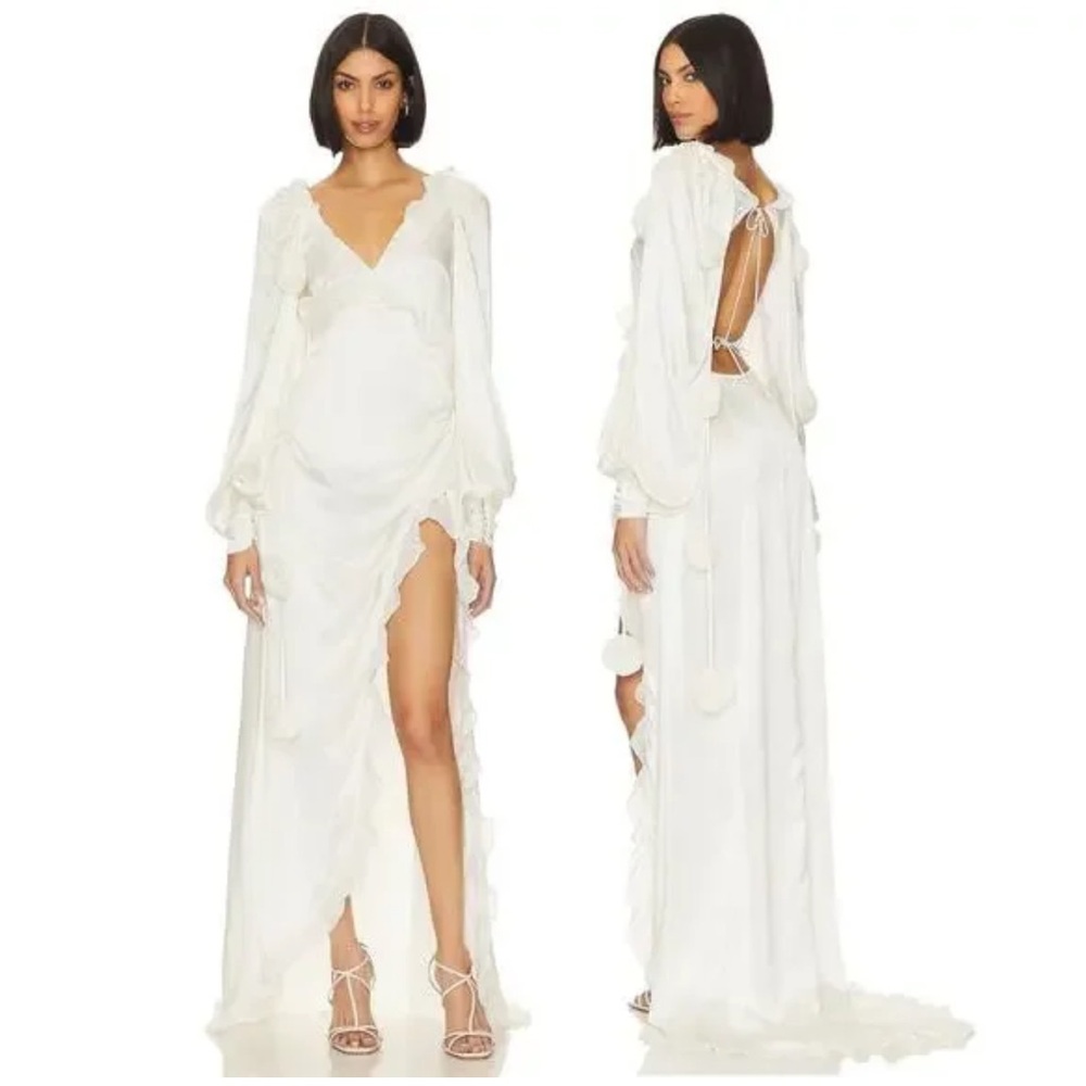 For Love & Lemons - Kendall Gown in White NWT Small